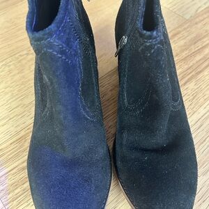 Black Suede Ankle Boots